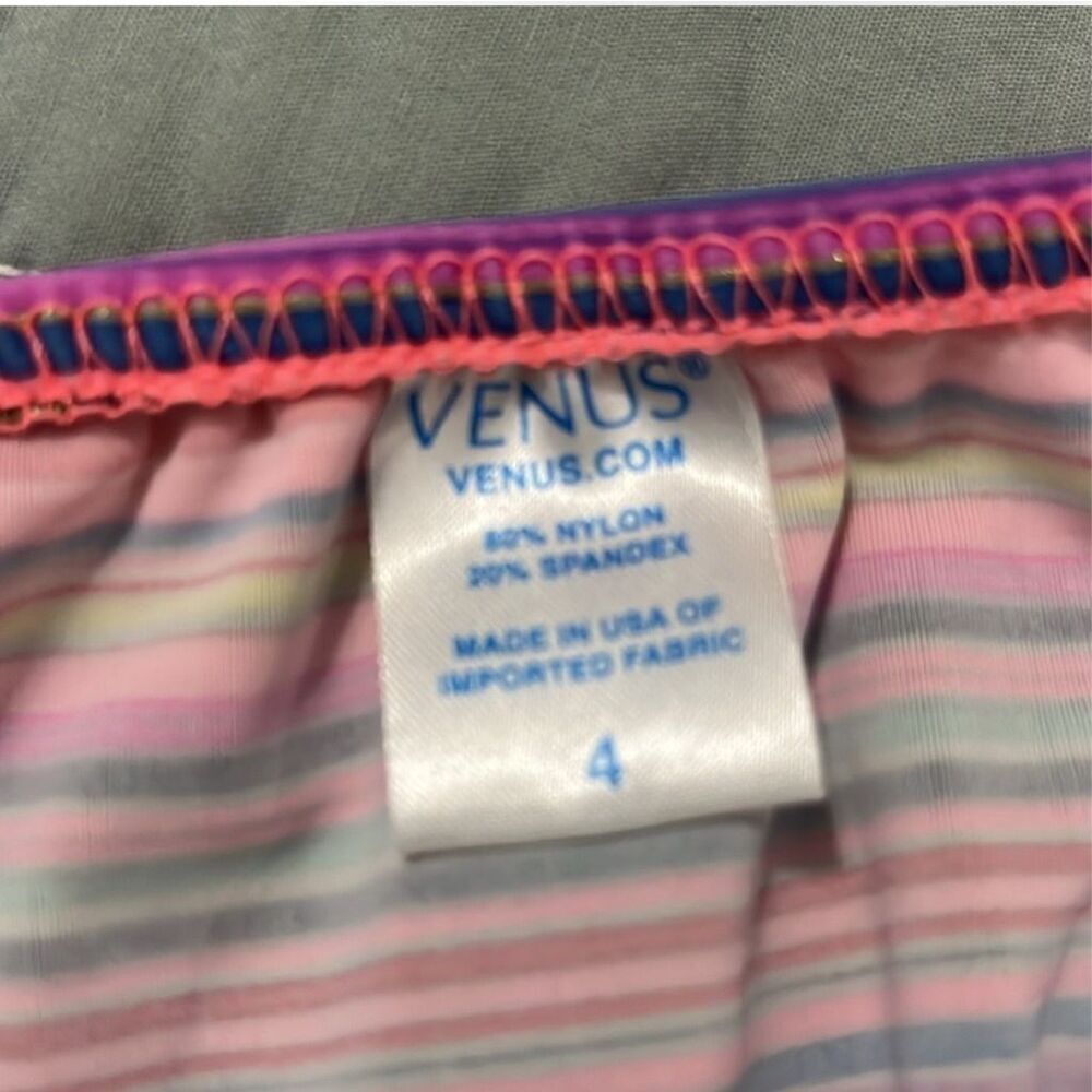 VENUS | striped bikini bottom 4 - Picture 3 of 5
